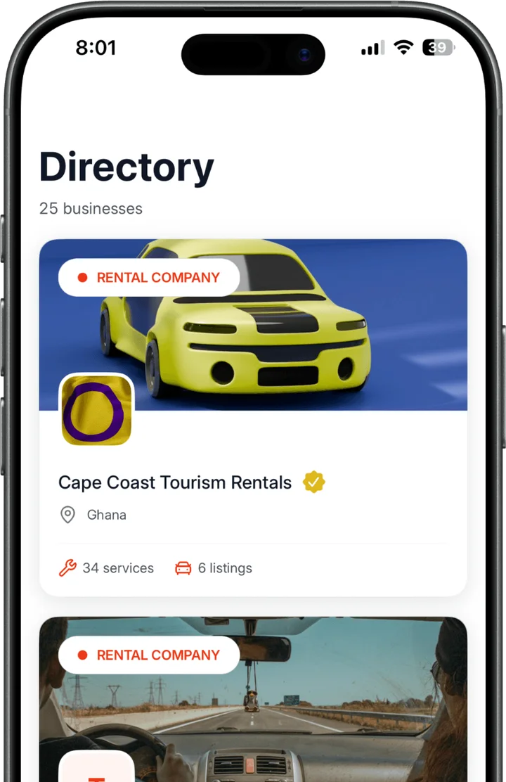 Verified businesses in the Motorpalz Directory