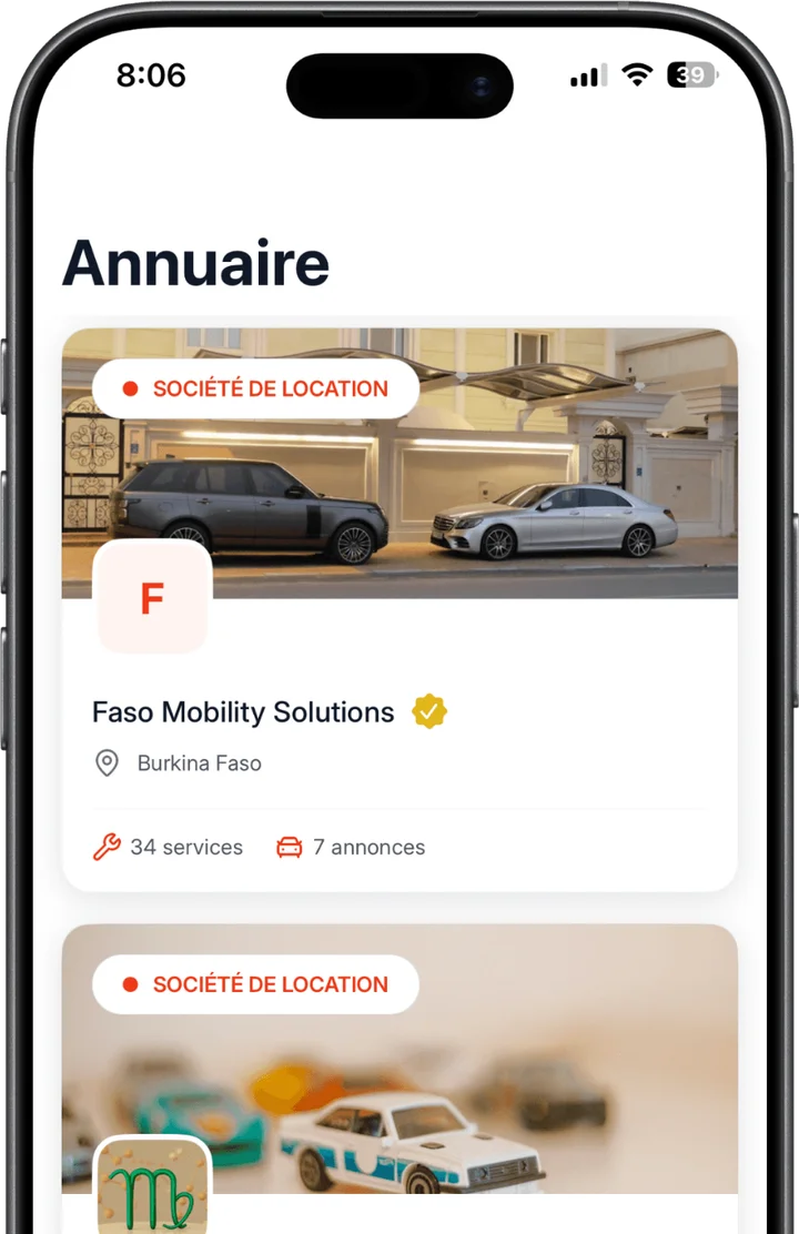 Des entreprises vérifiées dans l’annuaire Motorpalz